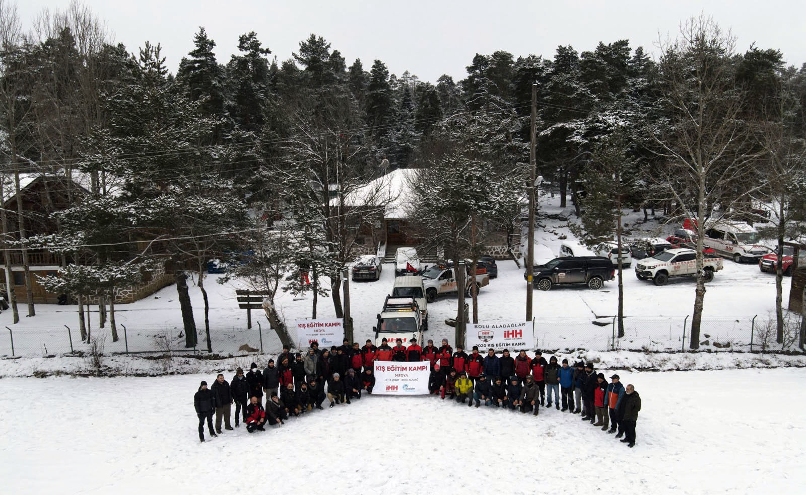 Gazetecilere karda hayatta kalma eğitimi